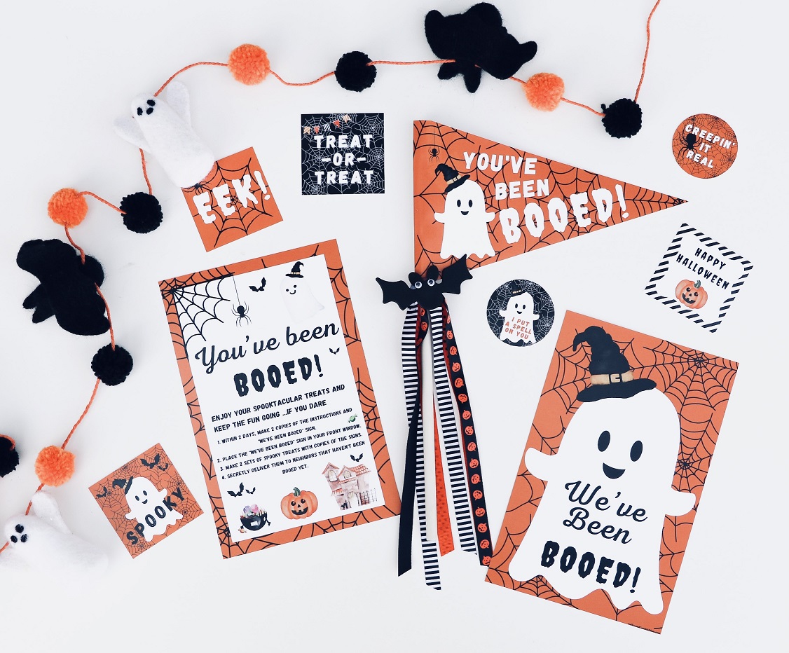 You've Been BOOED Basket Ideas With Free Printables