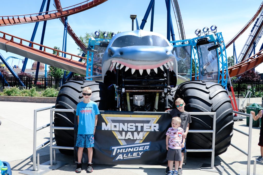 Cedar Points' newest thrill is riding in real Monster Jam trucks
