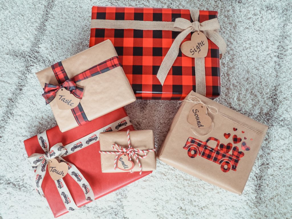 Printable  Five senses gift, Diy gifts for boyfriend, Boyfriend gifts