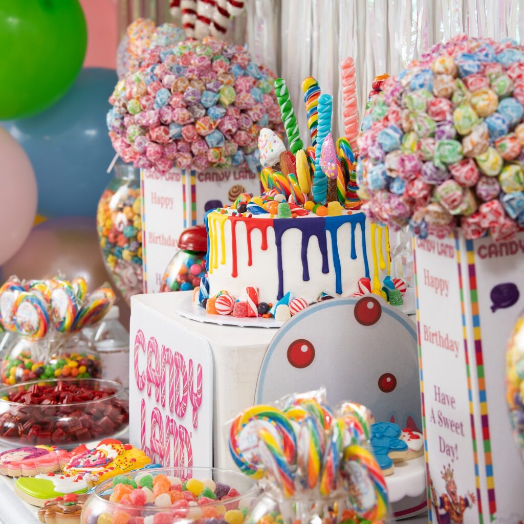 Candy Birthday Party DIY Ideas and Theme Games